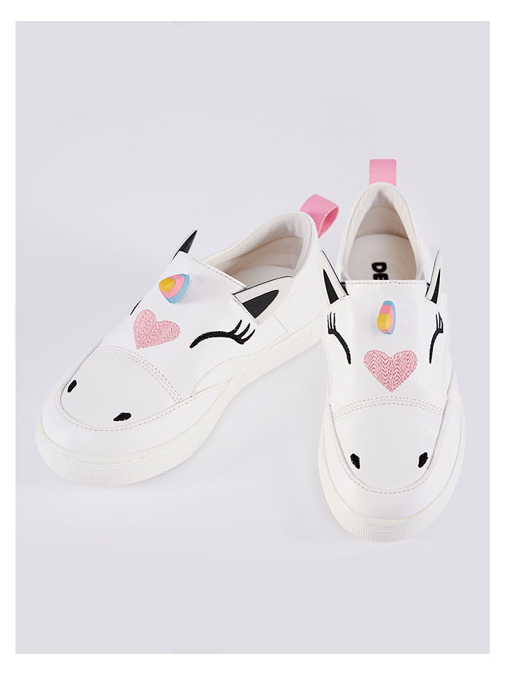 Denokids Slippersy w kolorze białym rozmiar: 32