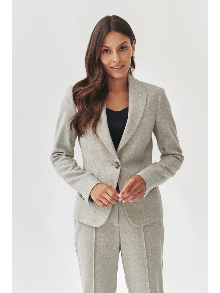 TATUUM Blezer w kolorze jasnoszarym rozmiar: 40