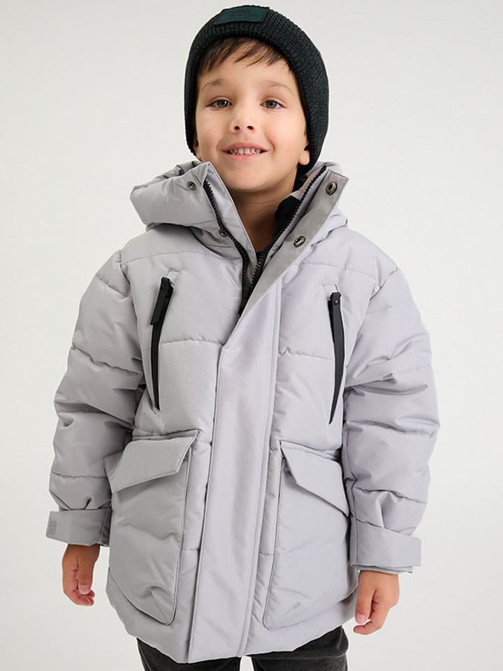 COOL CLUB Kurtka zimowa w kolorze szarym rozmiar: 128