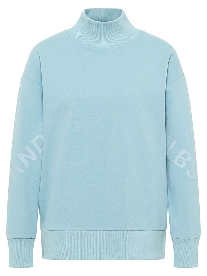 ELBSAND Bluza "Linna" w kolorze błękitnym rozmiar: XS