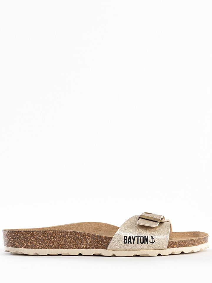 BAYTON Klapki "Zephyr" w kolorze złotym rozmiar: 42