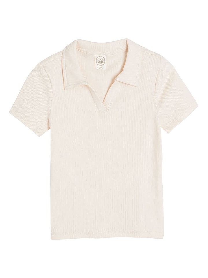 COOL CLUB Koszulka polo w kolorze kremowym rozmiar: 158