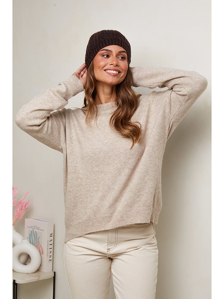 Soft Cashmere Sweter w kolorze beżowym rozmiar: 38/40