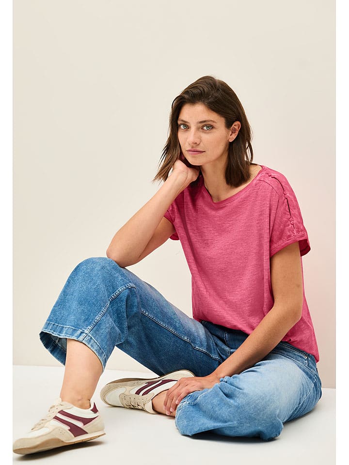 Cecil Koszulka w kolorze różowym rozmiar: M