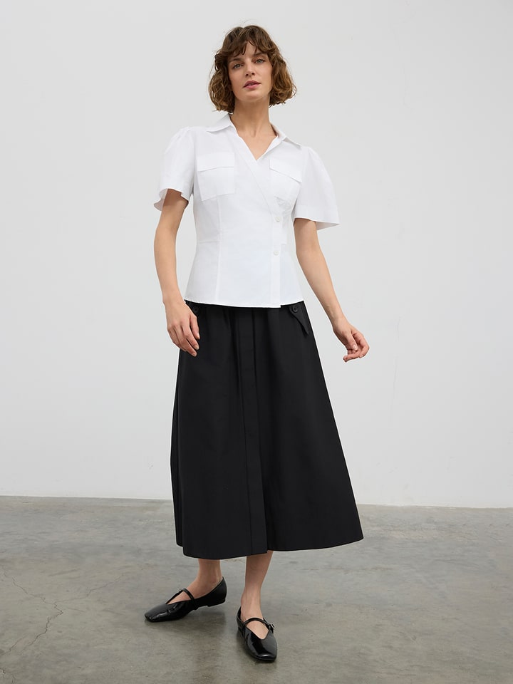 BGN Koszulka w kolorze białym rozmiar: 34