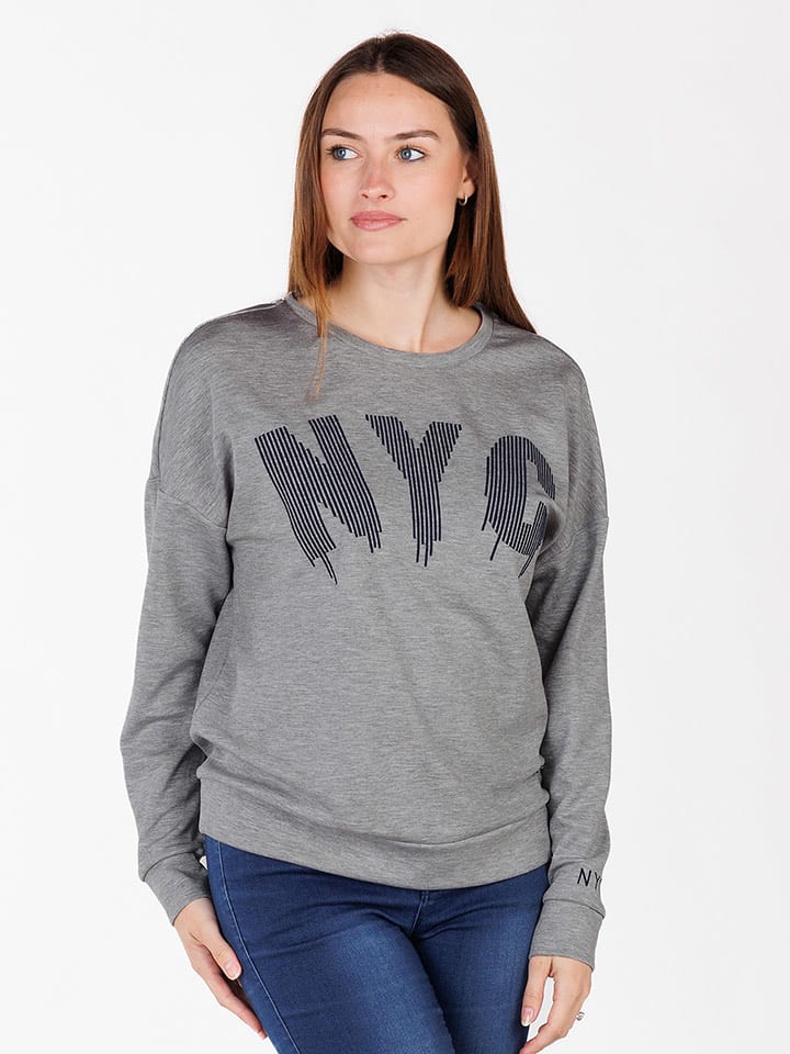 KEY LARGO Bluza "Brooklyn" w kolorze szarym rozmiar: S