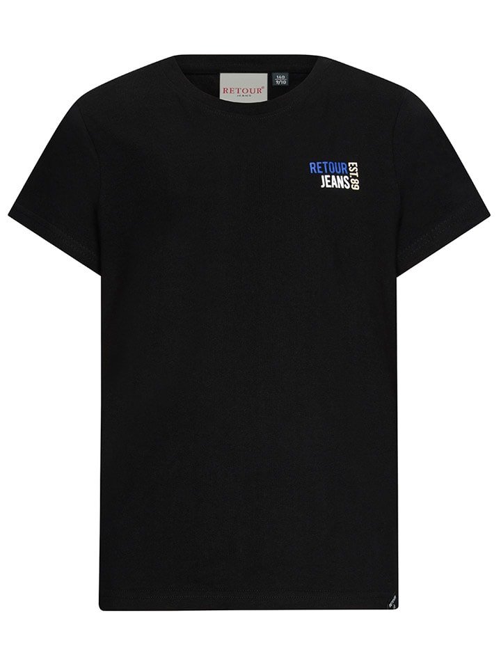 Retour Koszulka "Raoul" w kolorze czarnym rozmiar: 152