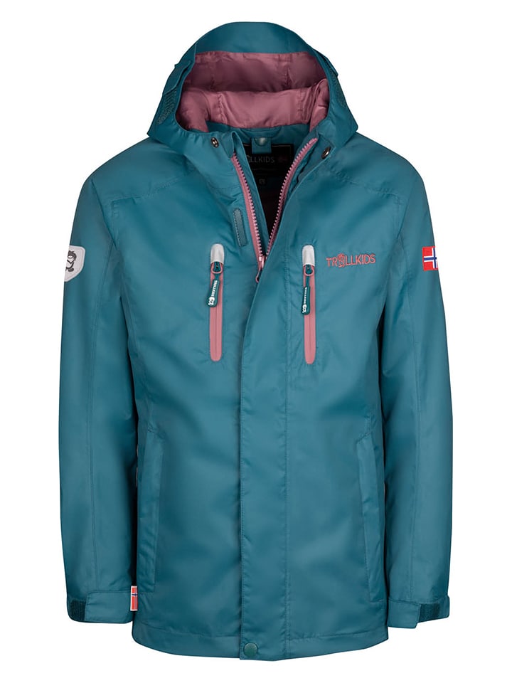 Trollkids Kurtka funkcyjna "Sognefjord Pro" w kolorze niebieskim rozmiar: 116