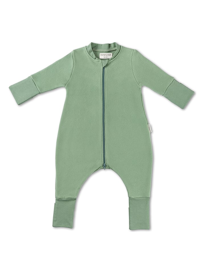 Hofbrucker Śpiworek niemowlęcy w kolorze zielonym - 2 TOG rozmiar: 110/116