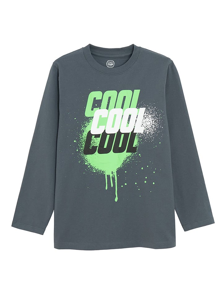 COOL CLUB Koszulka w kolorze szarym rozmiar: 134