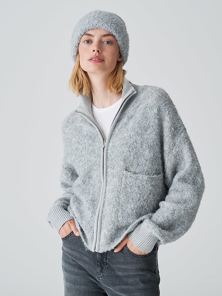 OPUS Czapka "Acurly" w kolorze szarym rozmiar: onesize