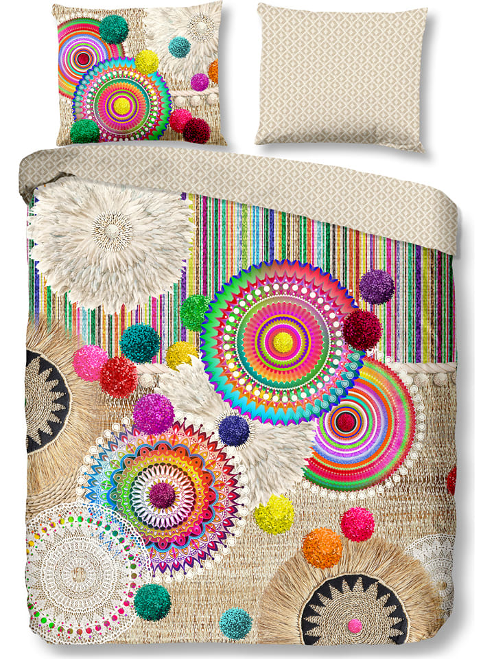 Hip Komplet pościeli satynowej ze wzorem rozmiar: 240x220 cm