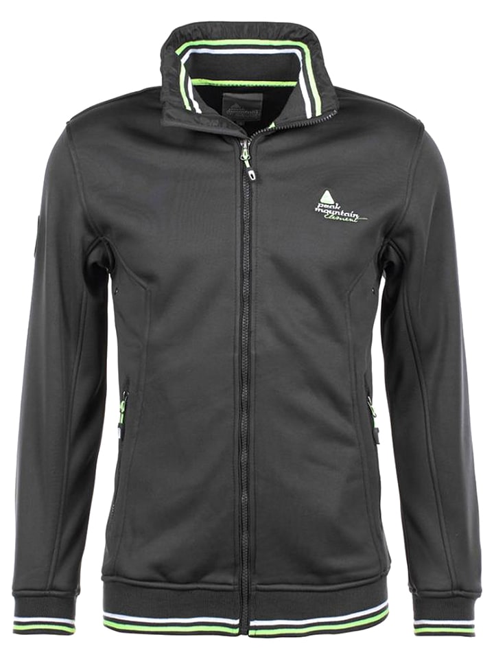 Peak Mountain Kurtka polarowa "Creen" w kolorze antracytowym rozmiar: L