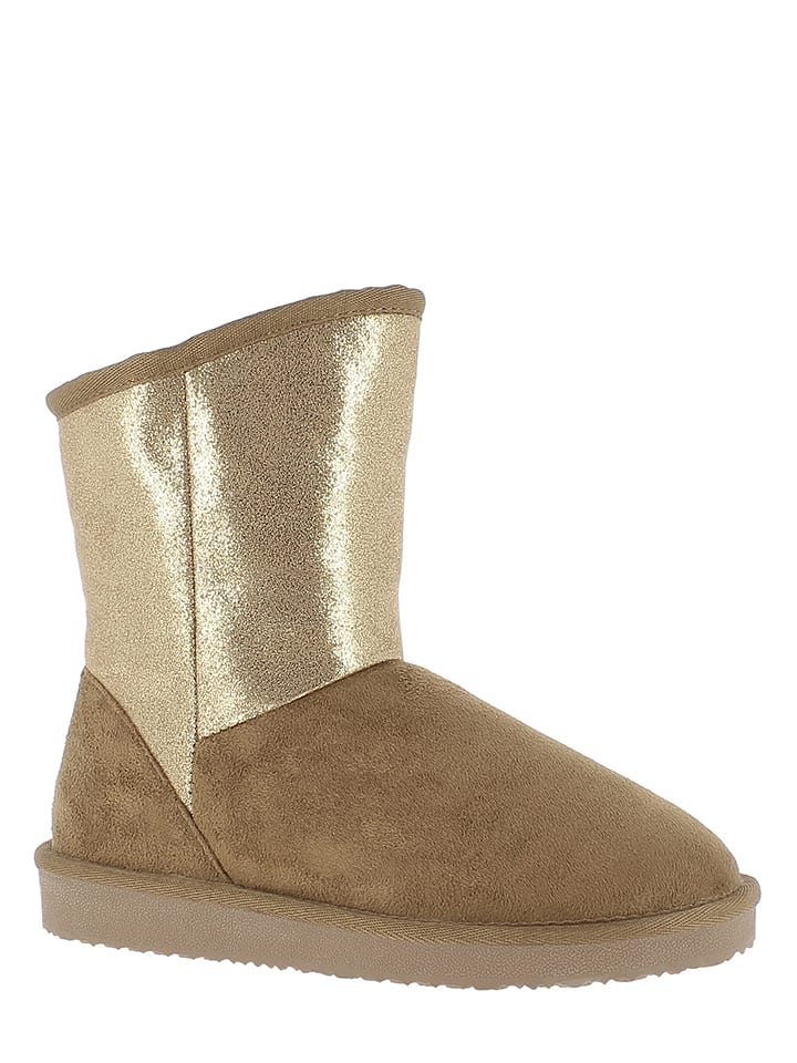 ISLAND BOOT Botki zimowe w kolorze jasnobrązowym rozmiar: 40