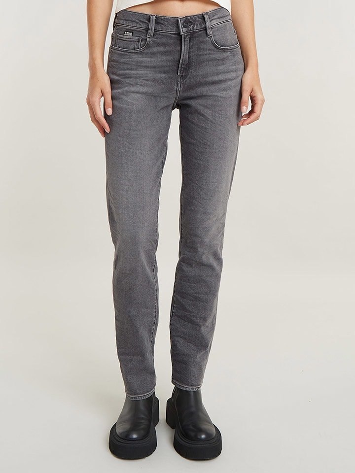 G-Star Dżinsy - Slim fit - w kolorze szarym rozmiar: W32/L30