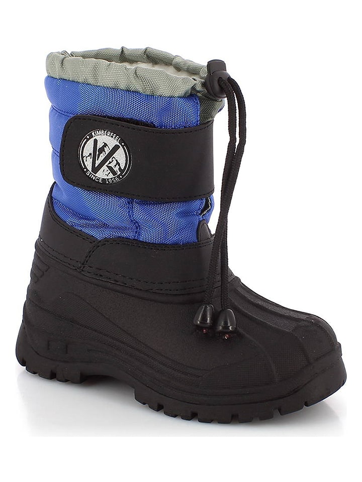 Kimberfeel Kozaki zimowe "Montreal" w kolorze niebiesko-czarnym rozmiar: 35/36