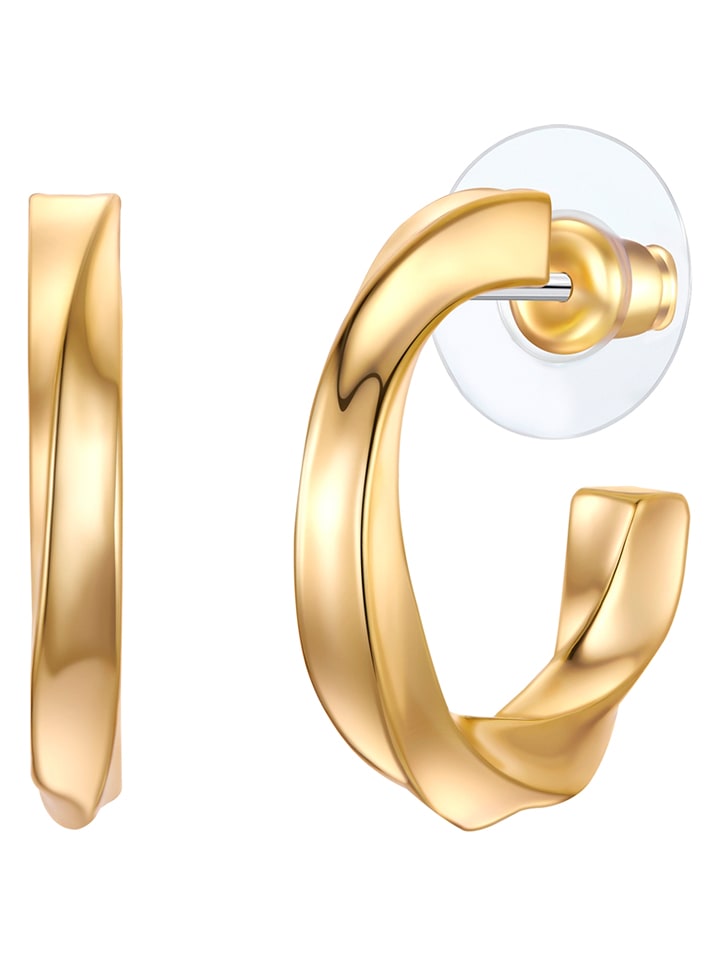 Yokoamii Pozłacane kolczyki-półkreole rozmiar: onesize