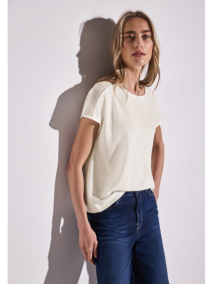 Street One Koszulka w kolorze białym rozmiar: 44