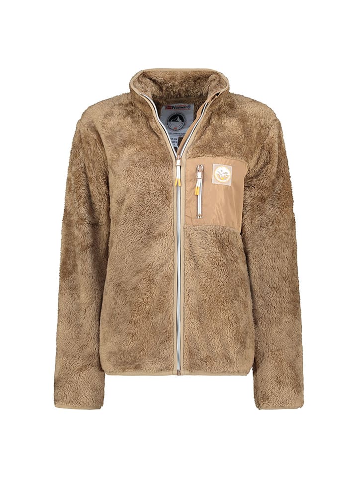 Geographical Norway Kurtka polarowa "Precious" w kolorze jasnobrązowym rozmiar: 176