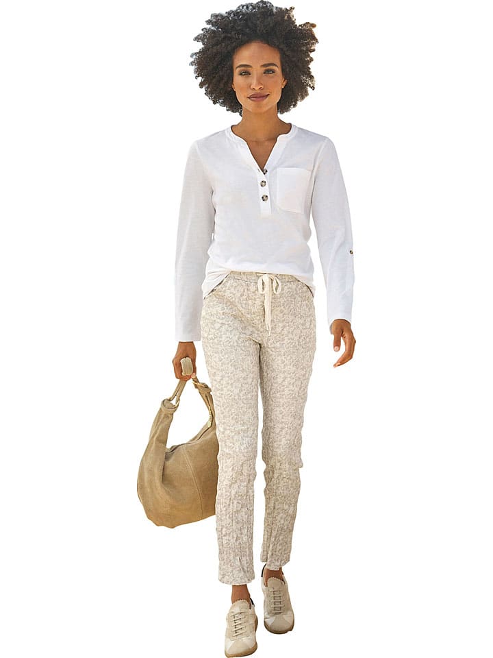 Heine Koszulka w kolorze kremowym rozmiar: 44