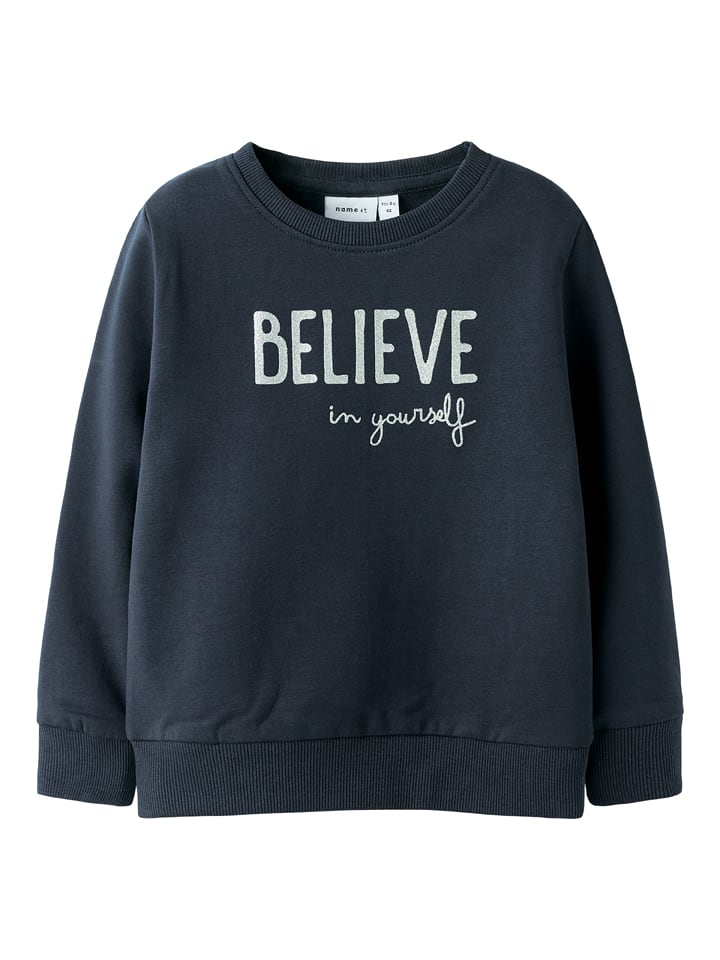 name it Bluza "Nolly" w kolorze granatowo-białym rozmiar: 92