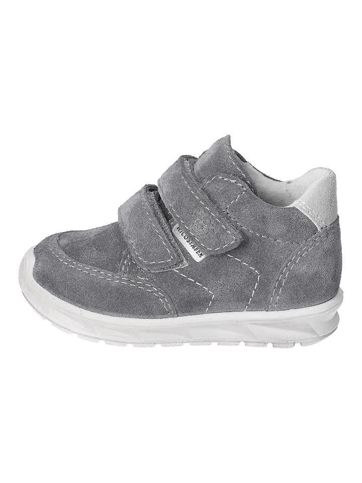 PEPINO Skórzane botki "Kian-S" w kolorze szarym rozmiar: 24