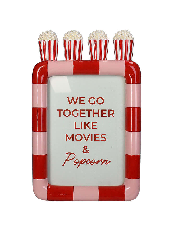 Kersten Ramka "Popcorn" w kolorze jasnoróżowo-czerwonym na zdjęcia - 18 x 13 cm rozmiar: onesize