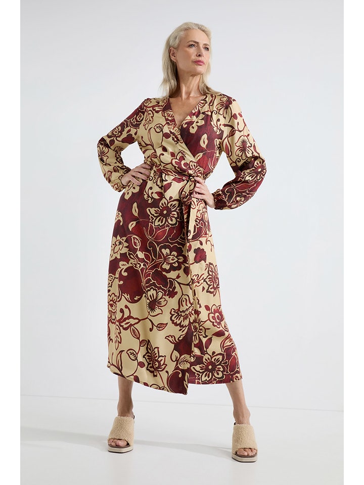 Josephine & Co Sukienka "Alise" w kolorze czerwono-żółtym rozmiar: 34