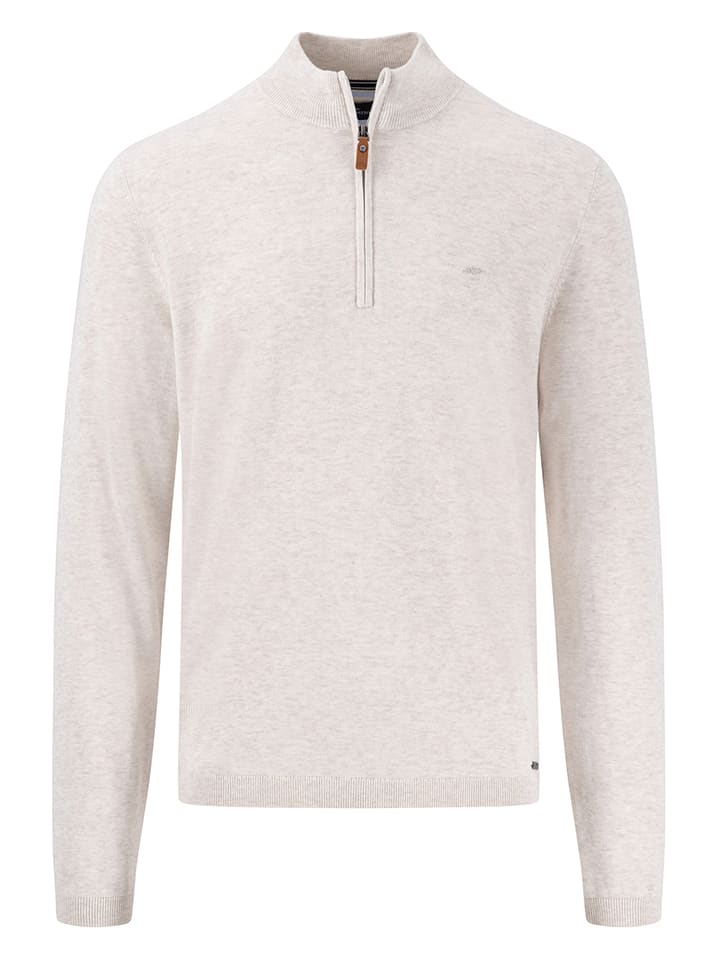 FYNCH-HATTON Sweter w kolorze kremowym rozmiar: S