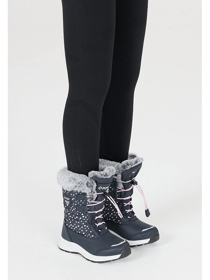 Zigzag Botki "Wesend" w kolorze granatowym rozmiar: 29