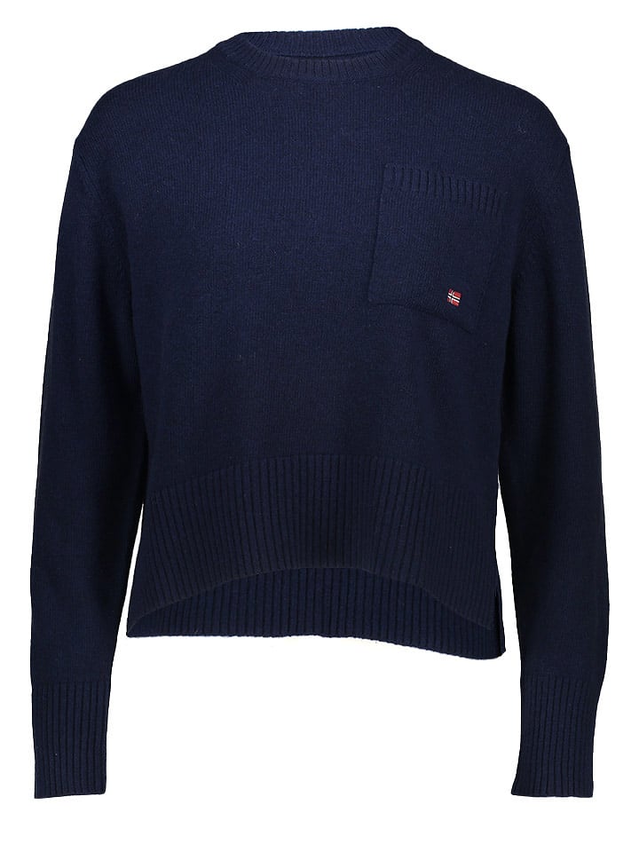 Napapijri Sweter w kolorze granatowym rozmiar: XL