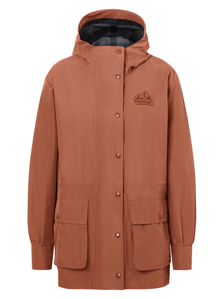 Marmot Kurtka przeciwdeszczowa w kolorze jasnobrązowym rozmiar: XL