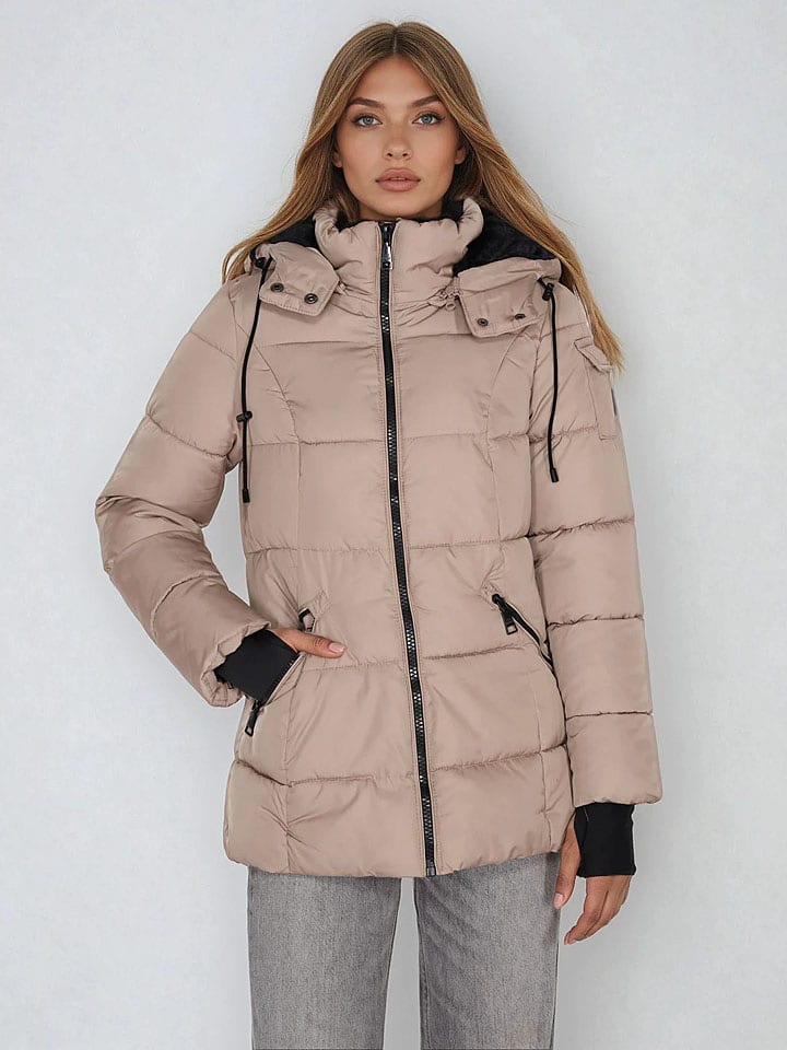 Steve Madden Kurtka zimowa w kolorze beżowym rozmiar: XL