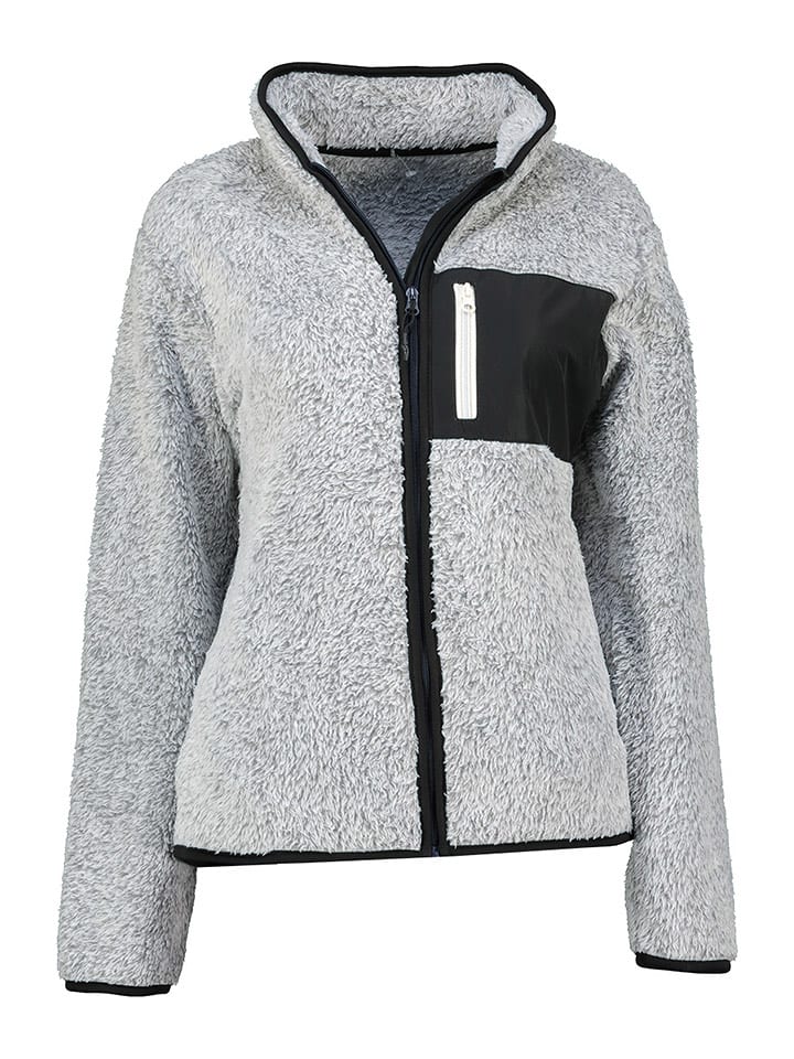 Geographical Norway Kurtka polarowa "Upecious" w kolorze szarym rozmiar: L