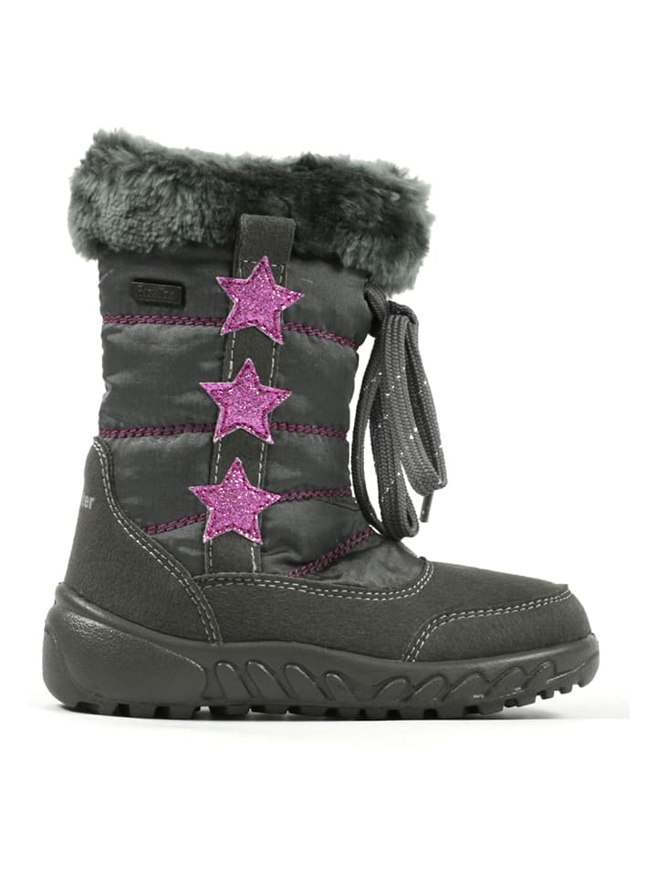 Richter Shoes Kozaki zimowe w kolorze szarym rozmiar: 35