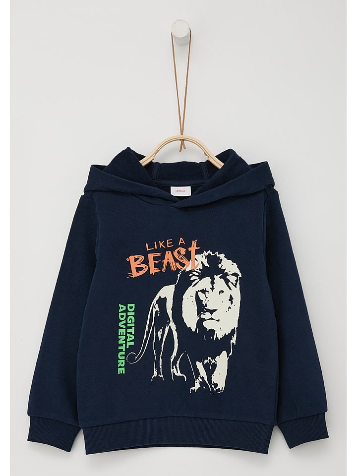 s.Oliver Bluza w kolorze granatowym rozmiar: 92/98