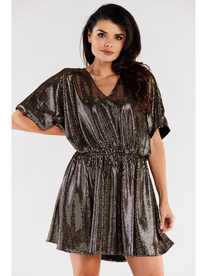 Awama Sukienka w kolorze antracytowym rozmiar: onesize