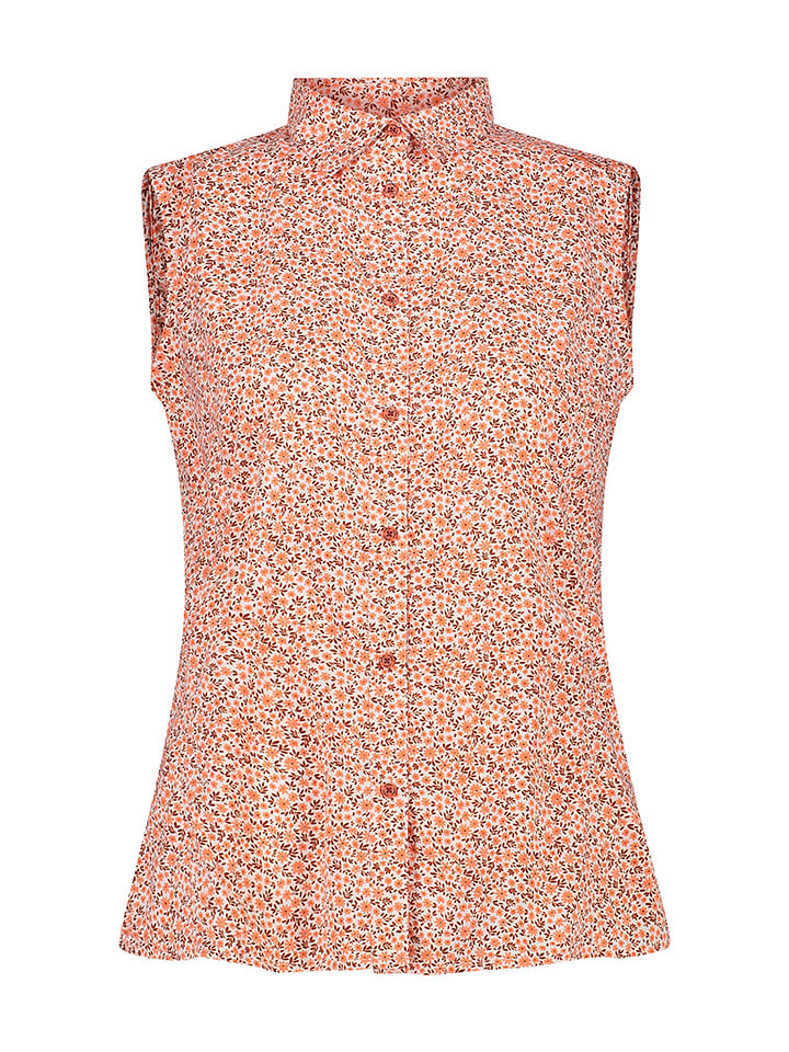 CMP Bluzka funkcyjna w kolorze jasnoróżowo-pomarańczowym rozmiar: 38