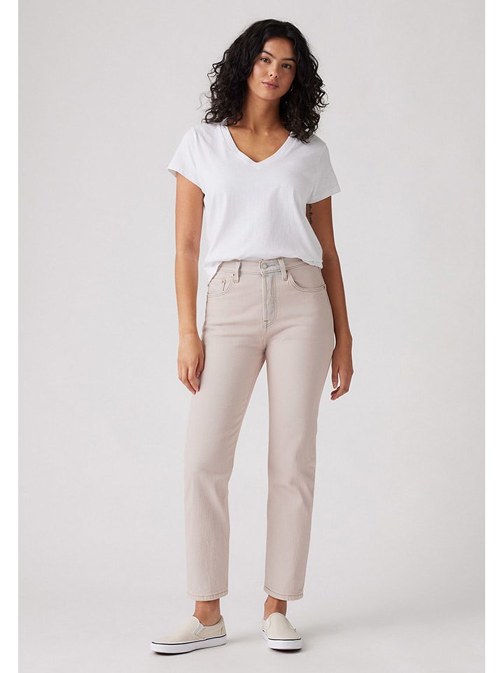 Levi's Dżinsy - Slim fit - w kolorze kremowym rozmiar: W31/L30