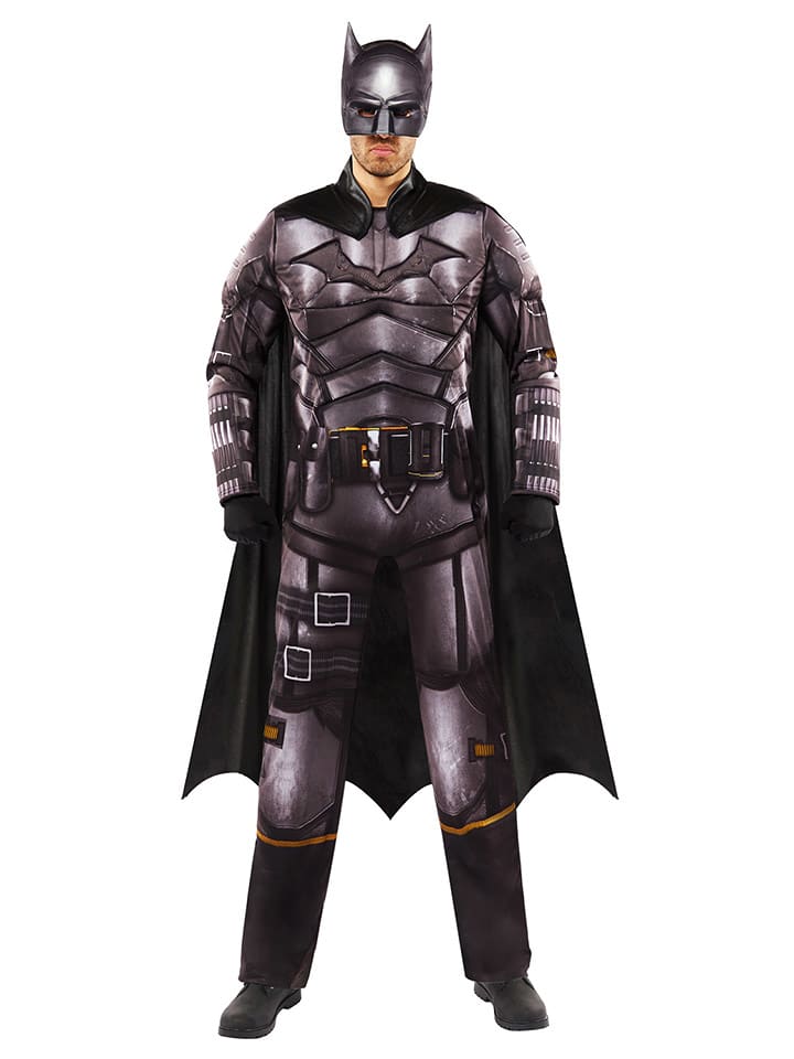 Carnival Party 3-częściowy kostium "Batman Movie Deluxe" w kolorze czarnym rozmiar: L