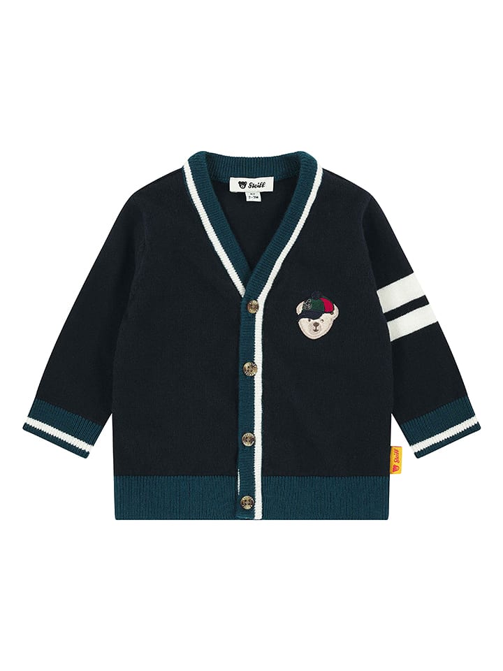 Steiff Kardigan w kolorze czarnym rozmiar: 56