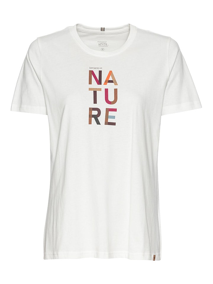 Camel Active Koszulka w kolorze białym rozmiar: M