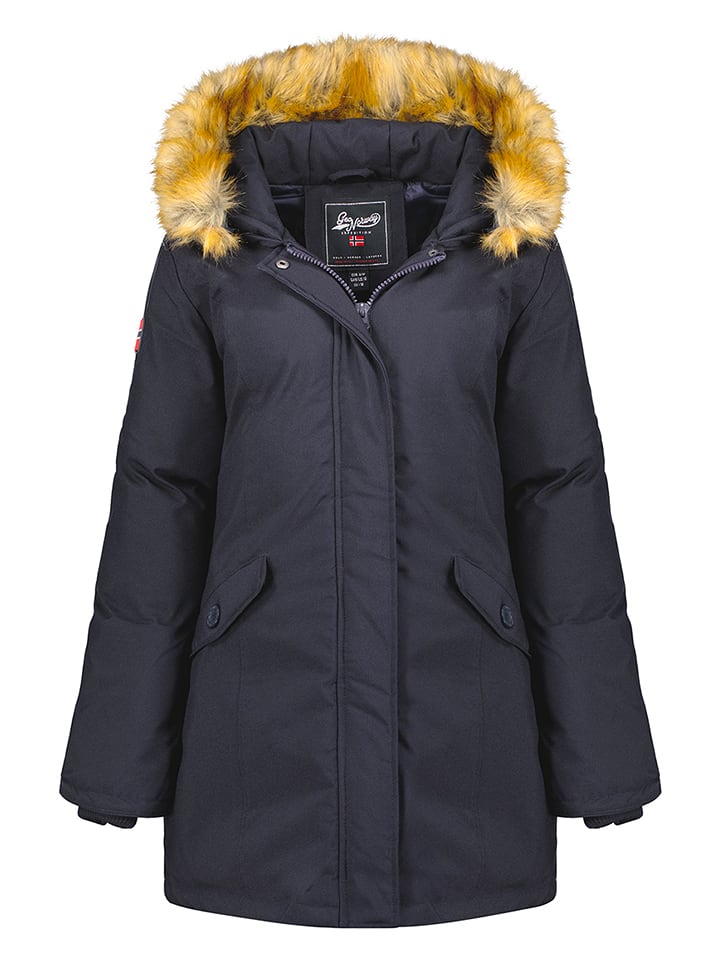 Geographical Norway Parka "Dinasty" w kolorze granatowym rozmiar: S