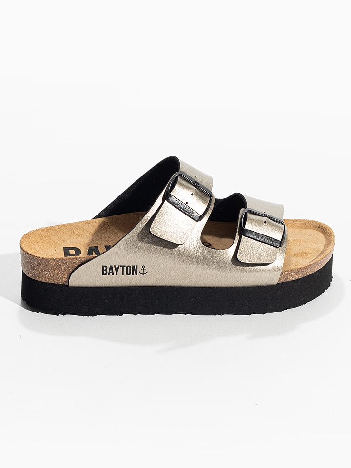 BAYTON Klapki "Japet" w kolorze brązowym rozmiar: 39