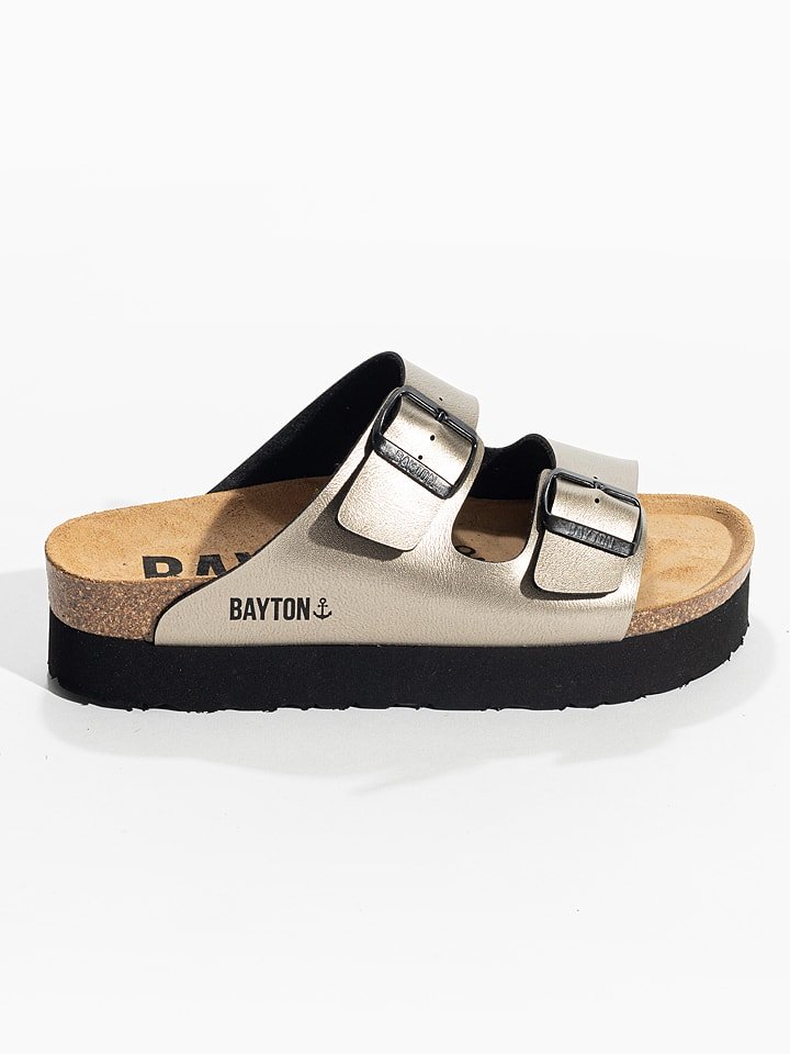 BAYTON Klapki "Japet" w kolorze brązowym rozmiar: 39