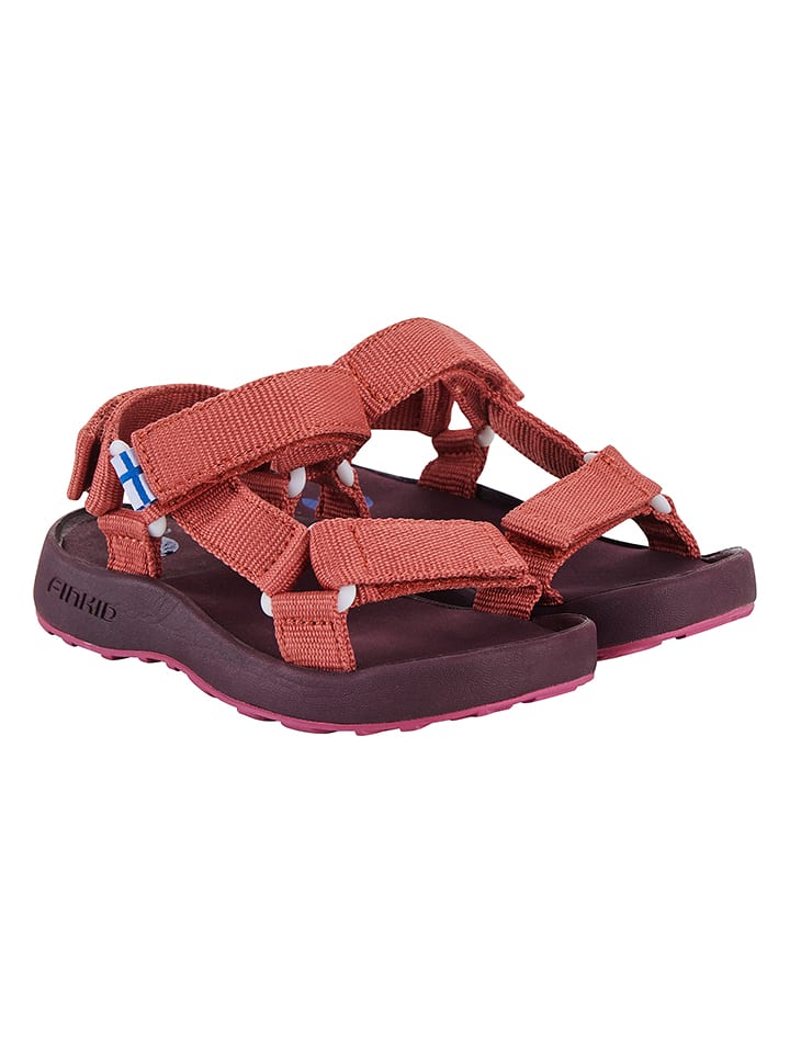 finkid Sandały "Nauha" w kolorze czerwonym rozmiar: 26