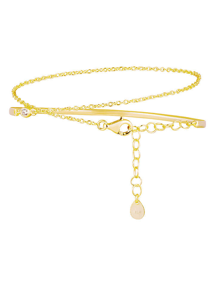 DI GIORGIO Pozłacana bransoletka z elementem ozdobnym rozmiar: onesize