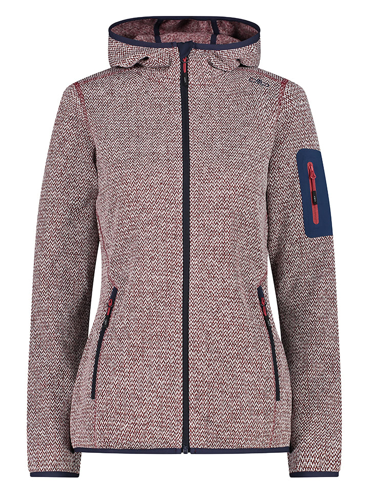 cmp Kurtka polarowa w kolorze bordowym rozmiar: 36