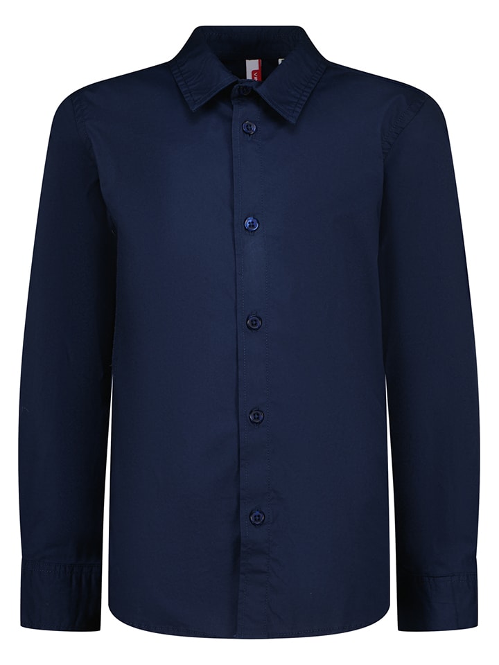 Vingino Koszula "Lasic" - Regular fit - w kolorze granatowym rozmiar: 104