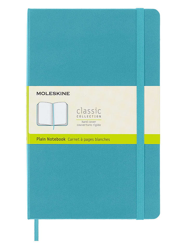 Moleskine Notatnik w kolorze turkusowym - 13 x 21 cm rozmiar: onesize